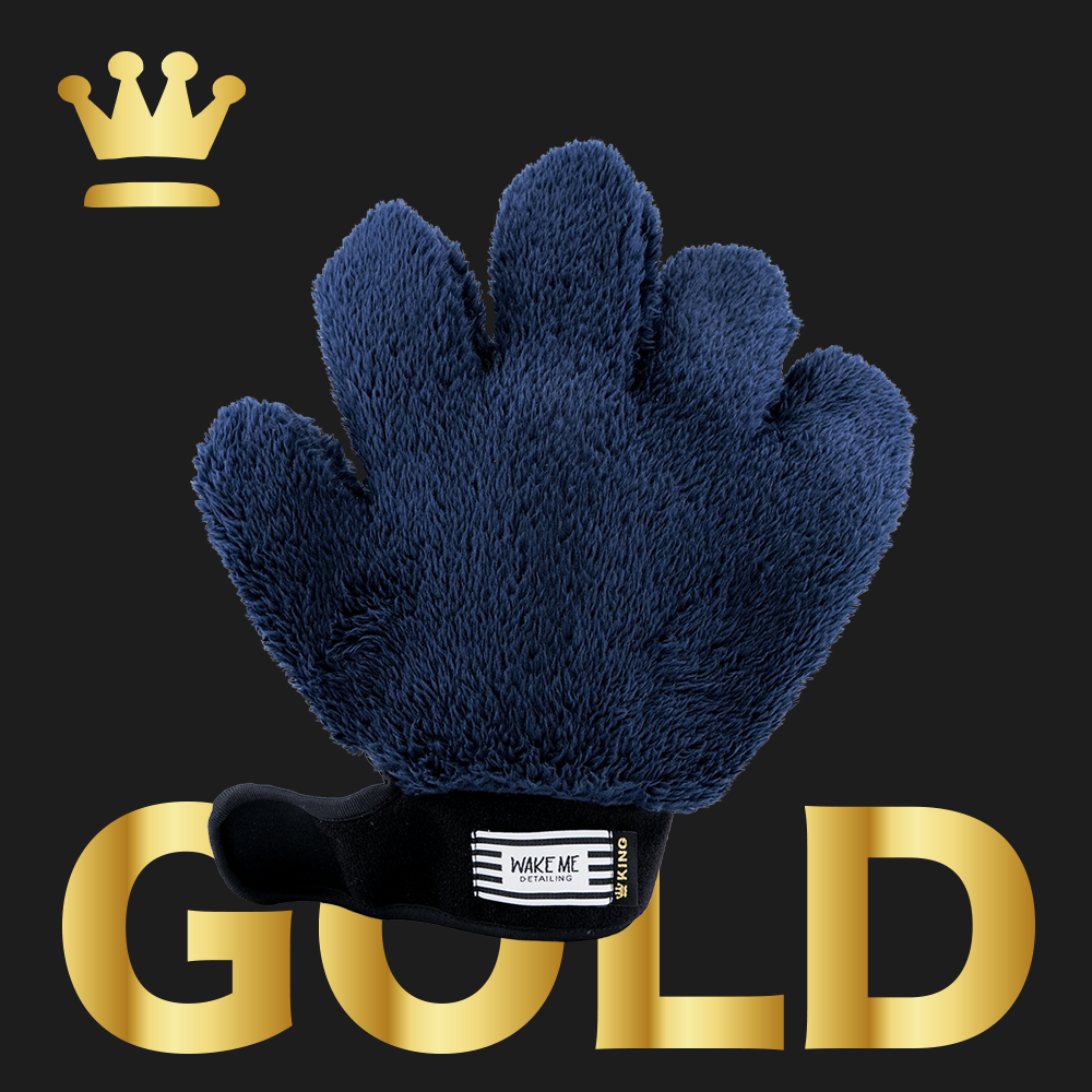 《國王》可調式洗車手套_深海