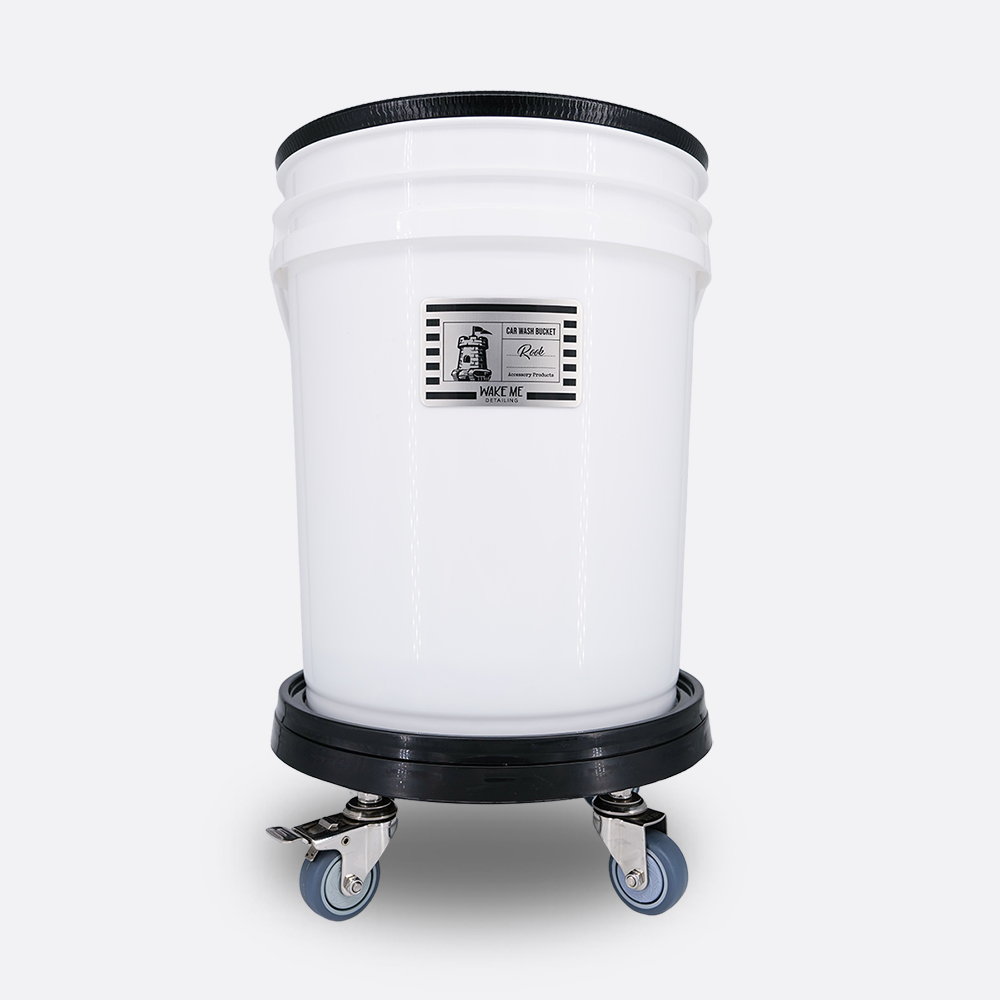 《移動城堡》洗車水桶 - 典雅白