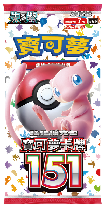寶可夢卡牌遊戲:朱&紫-SV2a「寶可夢卡牌151」強化擴充包(繁中版)(原盒)