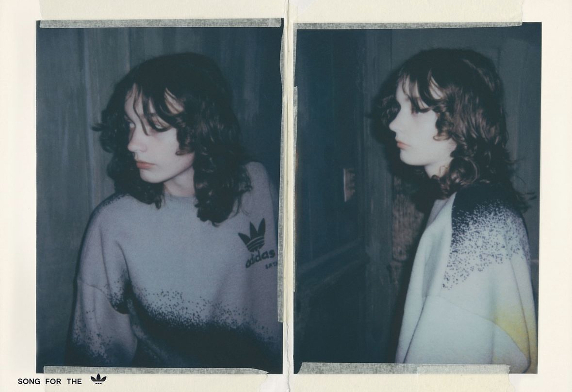 【APAIR】預購 SFTM x Adidas 004 Crew Knit AOP 渲染羊毛圓領毛衣