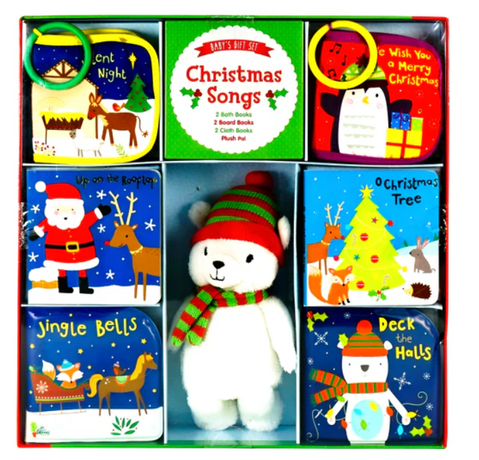 圣诞现货  Christmas Songs (Deluxe Baby Gift Set) 圣诞礼盒装