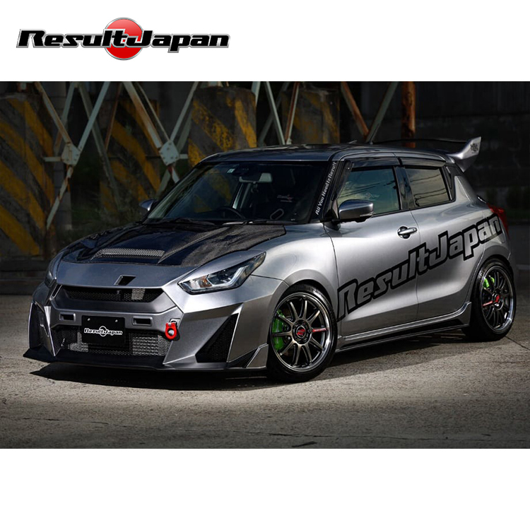Result Japan TYPE II 三件式空力套件組 SUZUKI SWIFT SPORT ZC33S 2018-