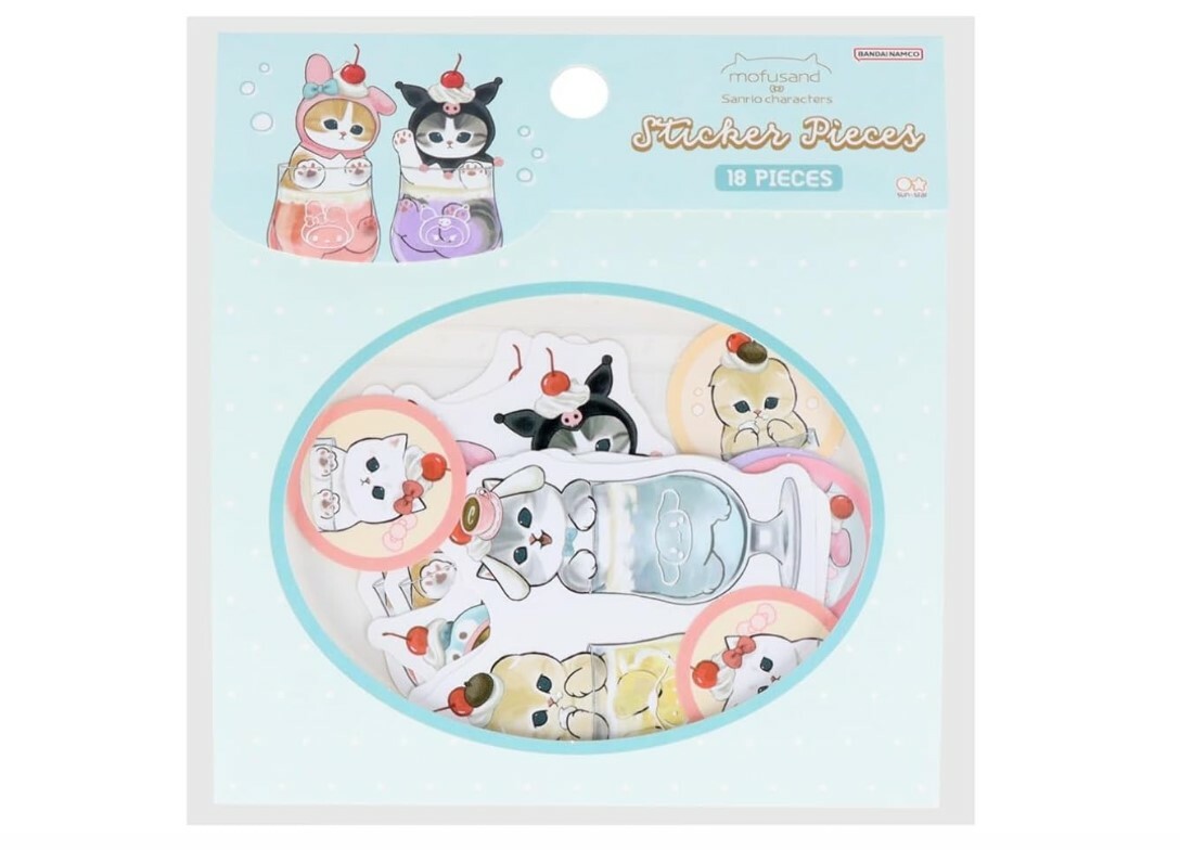 Sanrio Sticker Flakes - Mofusand x Sanrio