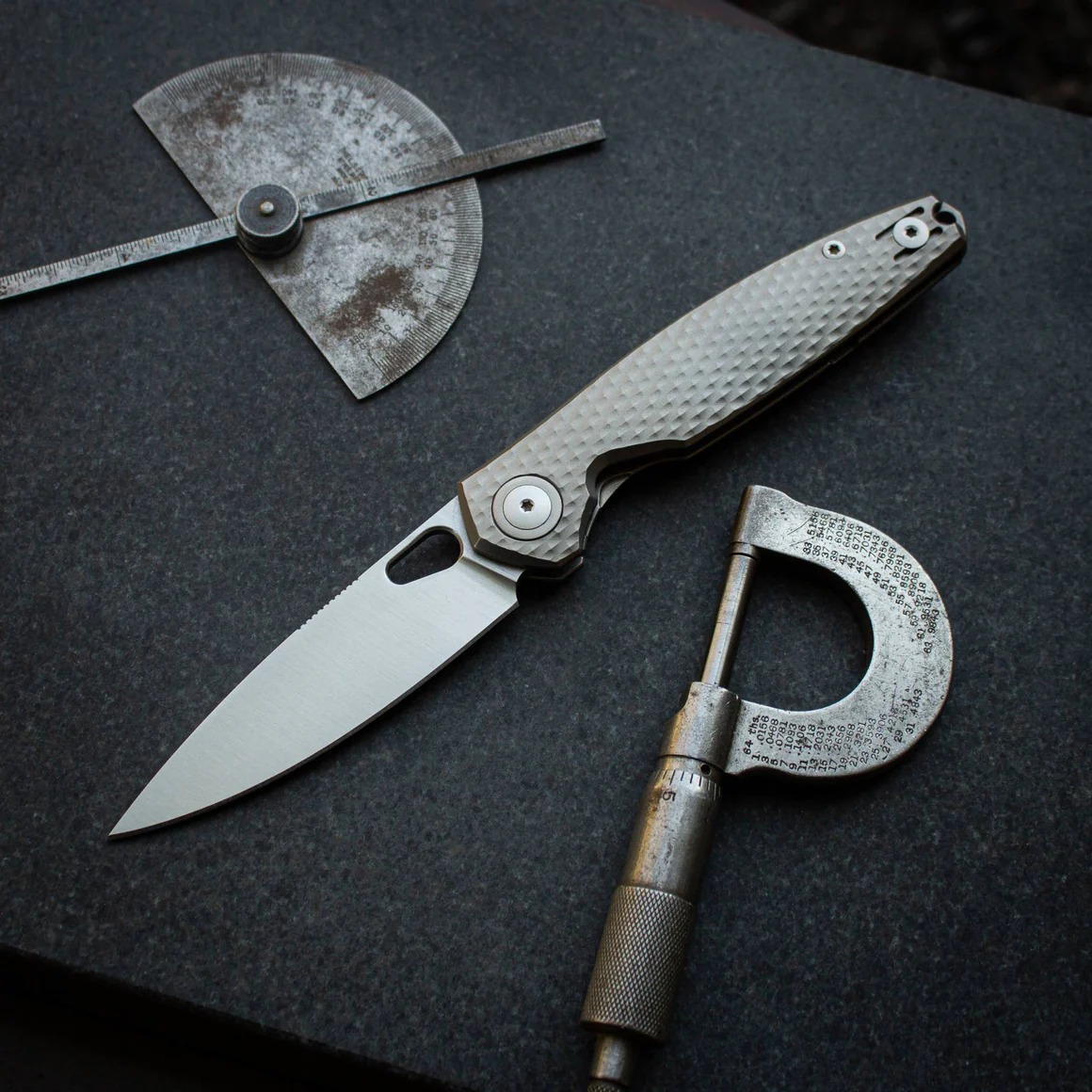 GiantMouse Knives ACE REO - Titanium鈦柄折刀