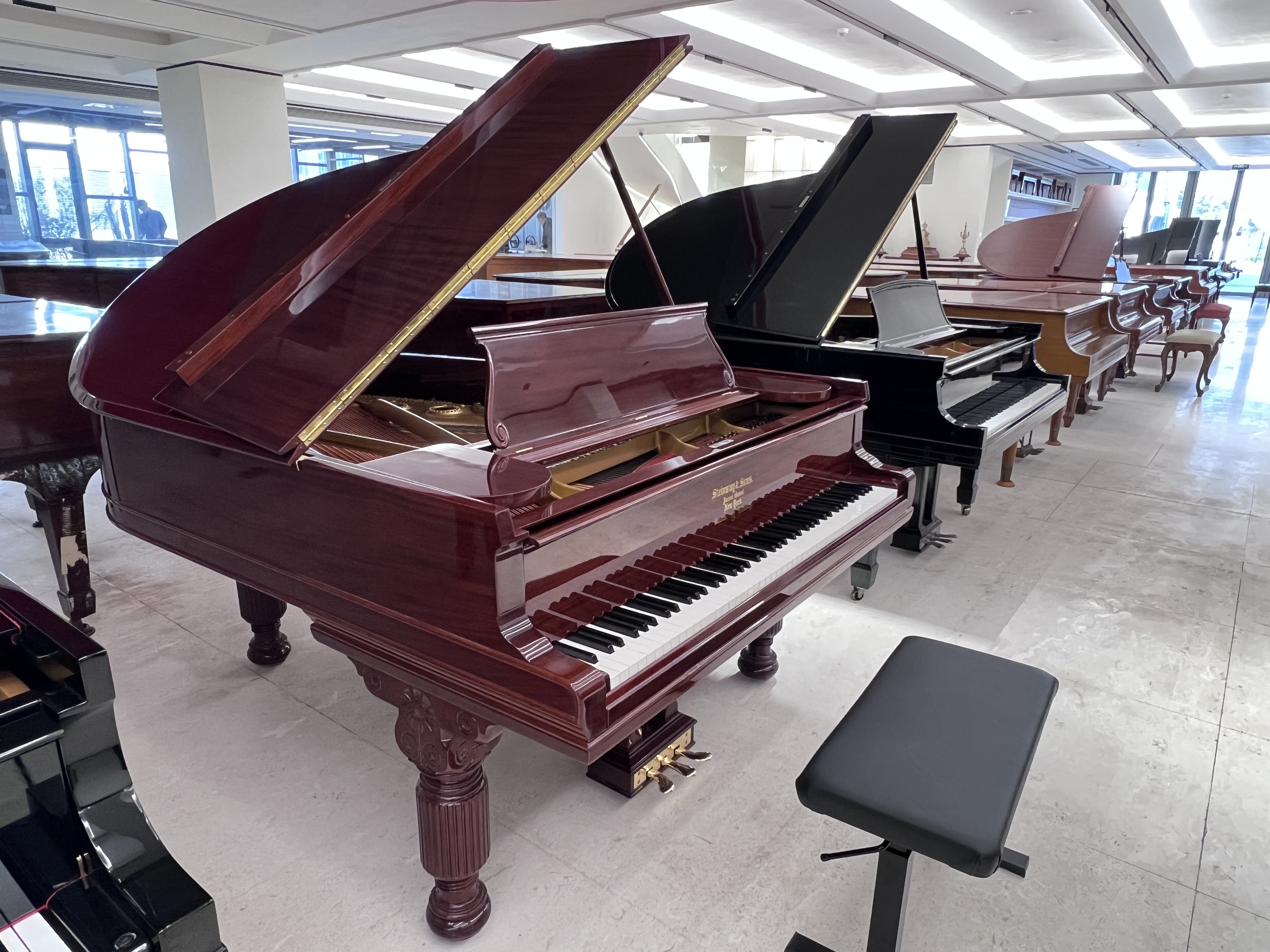 嚴選 預定精建琴 史坦威鋼琴 Steinway A188 維多利亞桃花心木 平台演奏鋼琴 中古鋼琴 二手鋼琴 漢麟樂器