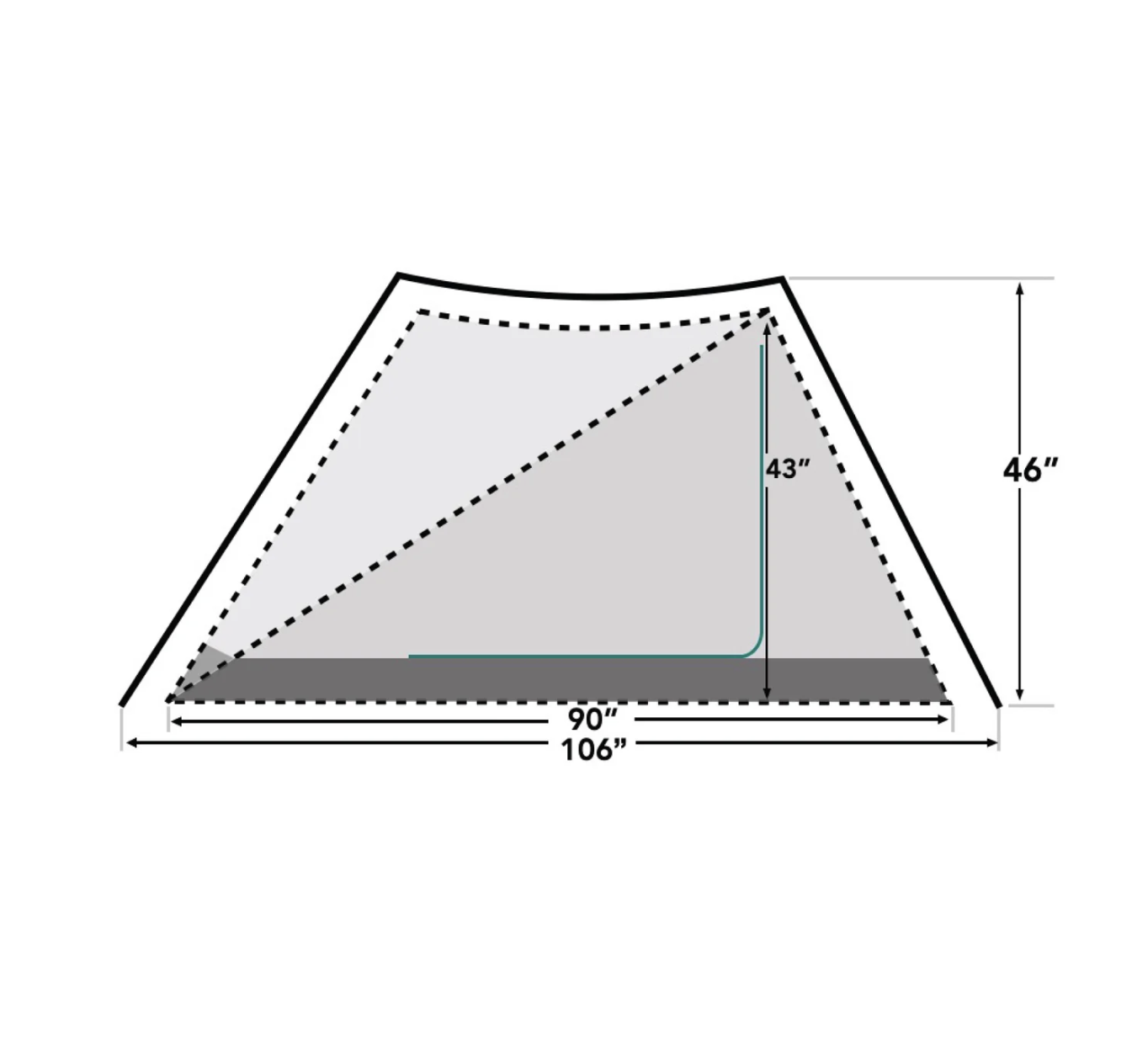 Durston Gear X-Mid 1 Tent 一人輕量化營帳(2025新版連DAC營釘)