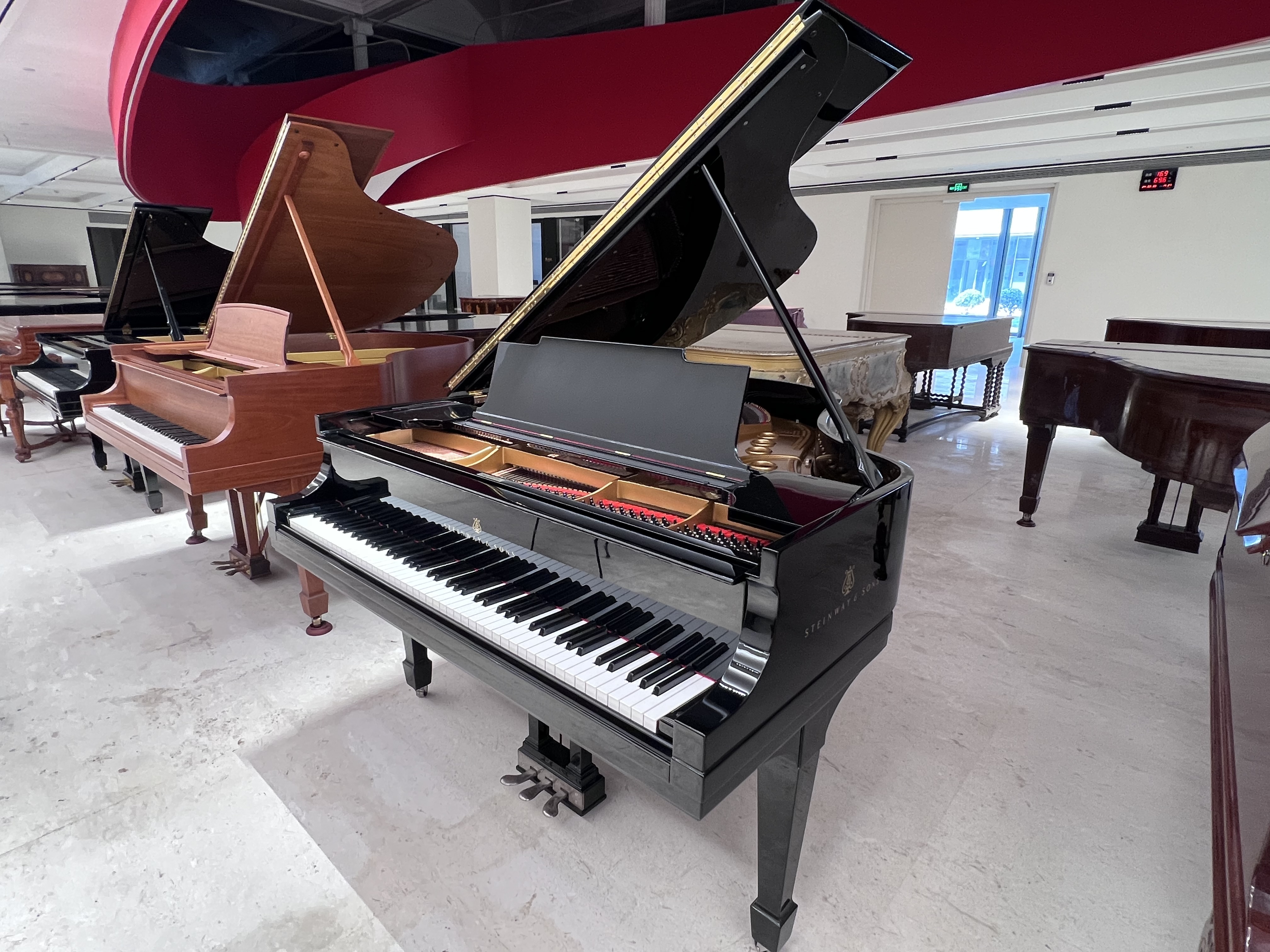 嚴選 預定精建琴 史坦威鋼琴 Steinway M170 尊貴黑 平台演奏鋼琴 中古鋼琴 二手鋼琴 漢麟樂器