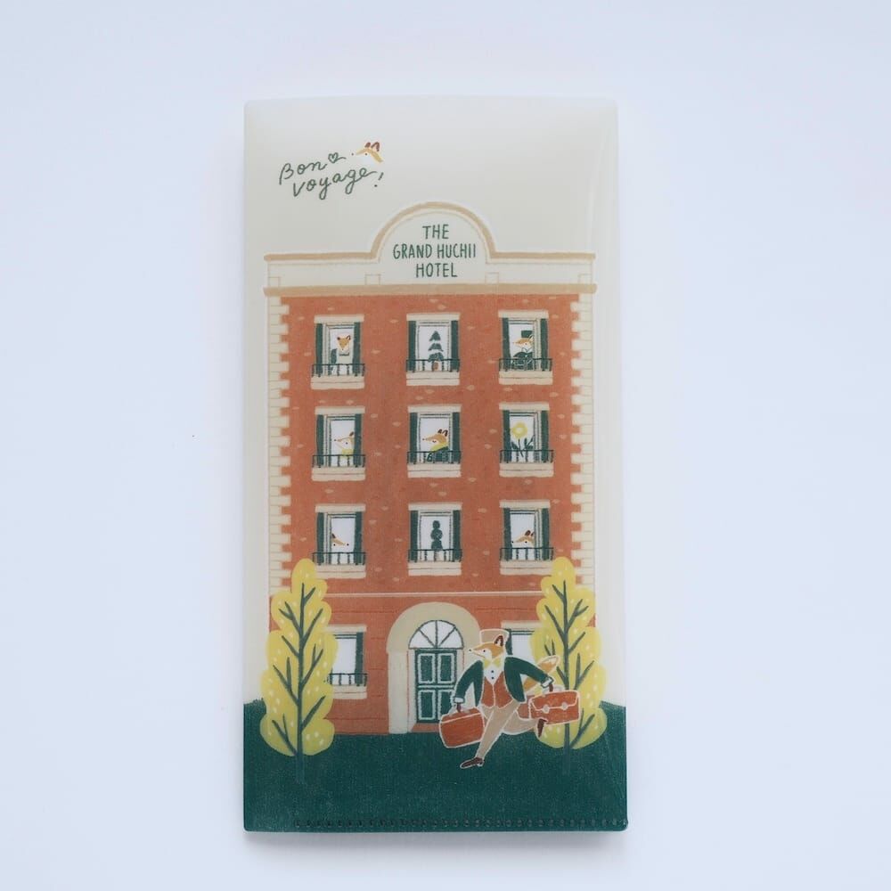 Reiko 狐吉大飯店 雙開式票券資料夾｜Hello Studio 你好工作室