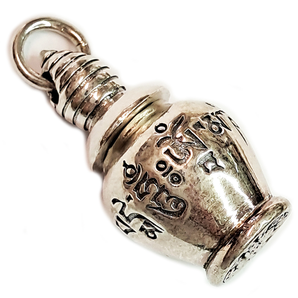 六字真言寶瓶純銀嘎屋 【十方】146221