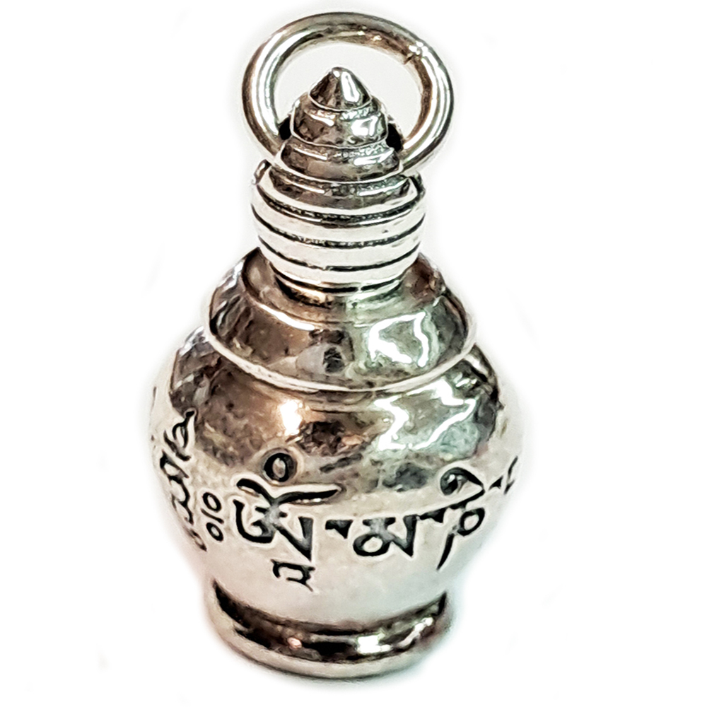 六字真言寶瓶純銀嘎屋 【十方】146221