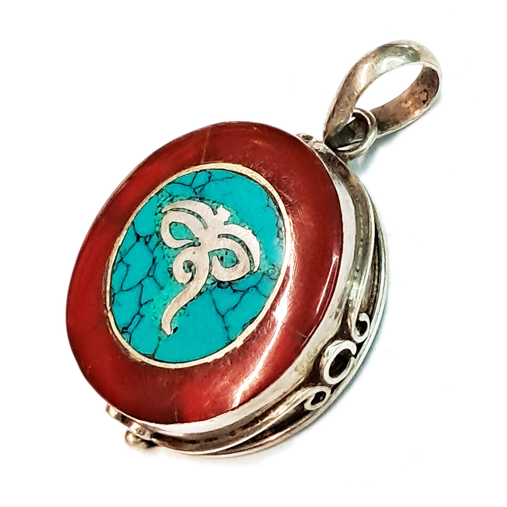 佛眼鑲寶石925純銀嘎屋【十方】150687