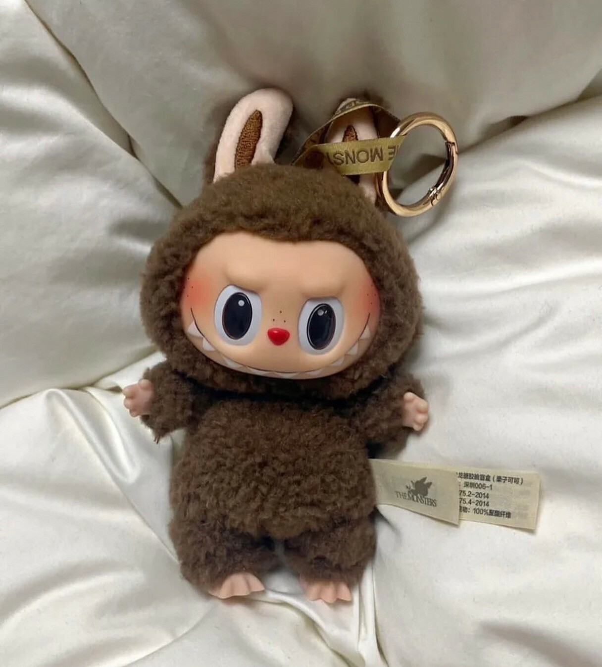 POP MART 泡泡瑪特 THE MONSTERS 拉布布 LABUBU  心動馬卡龍 搪膠毛絨 一代 鑰匙圈 吊飾 LISA同款