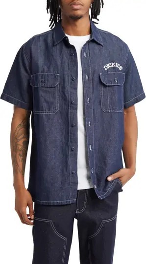 【預購】Dickies Beavertown G091908 男裝短袖牛仔衫