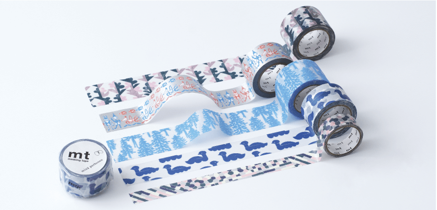 日本mt x minä perhonen 和紙膠帶 共五款