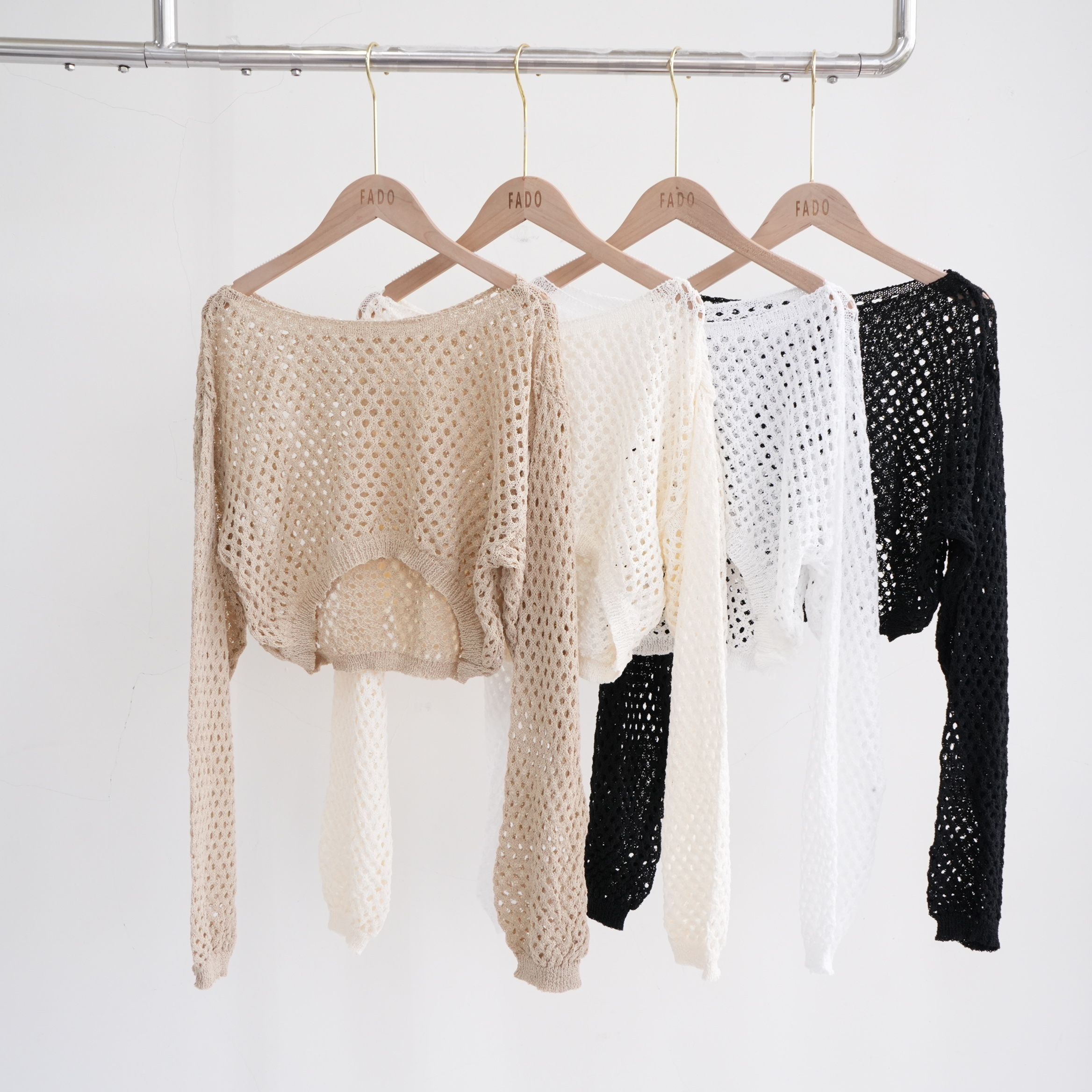 法朵Fado shop｜前短後長針織罩衫 011B012 四色