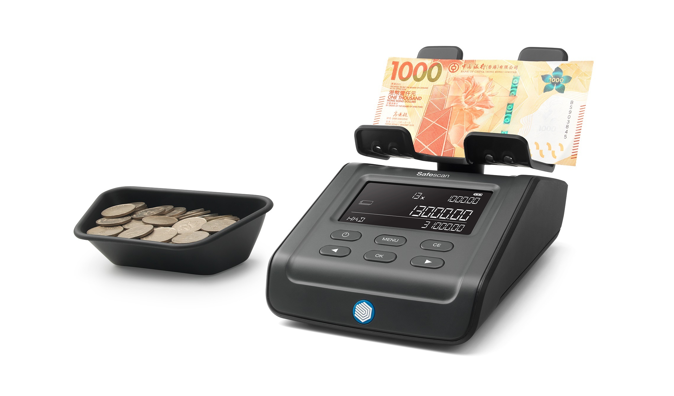 Safescan 6165 硬幣及紙幣點算設備