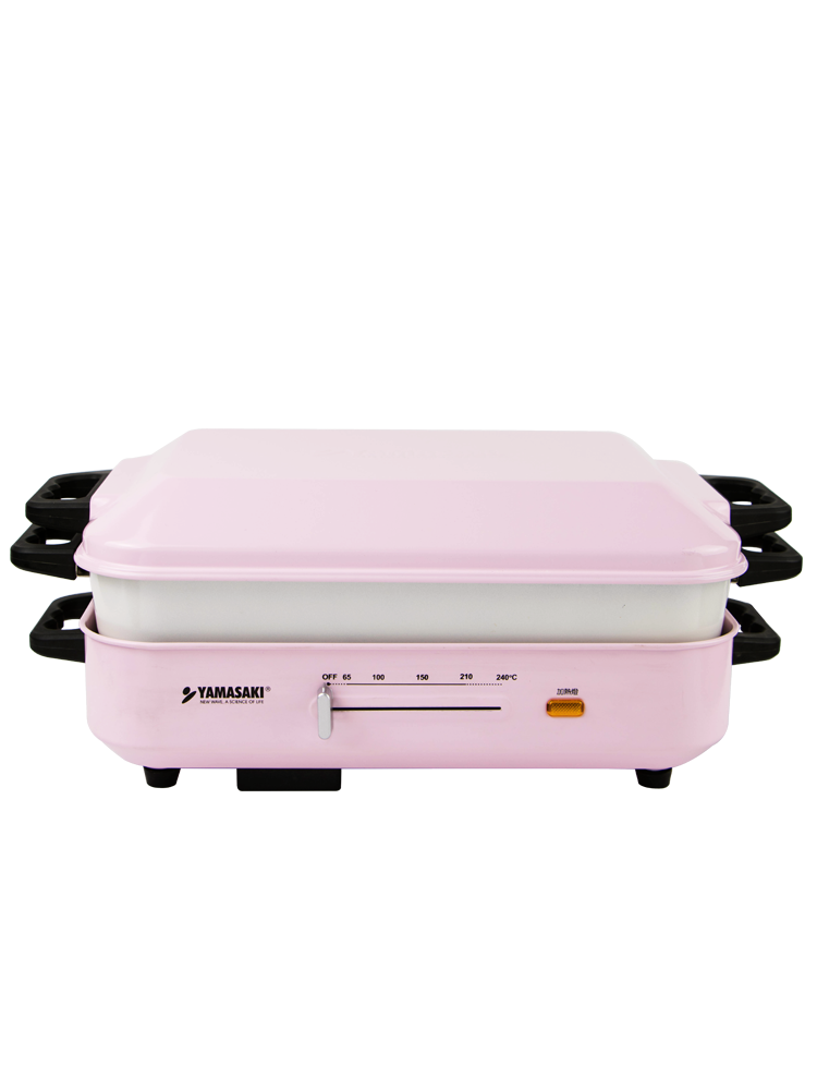 山崎日式多功能BBQ烹調電烤爐｜SK-5710BQ【贈多功能料理盤(六格盤)】