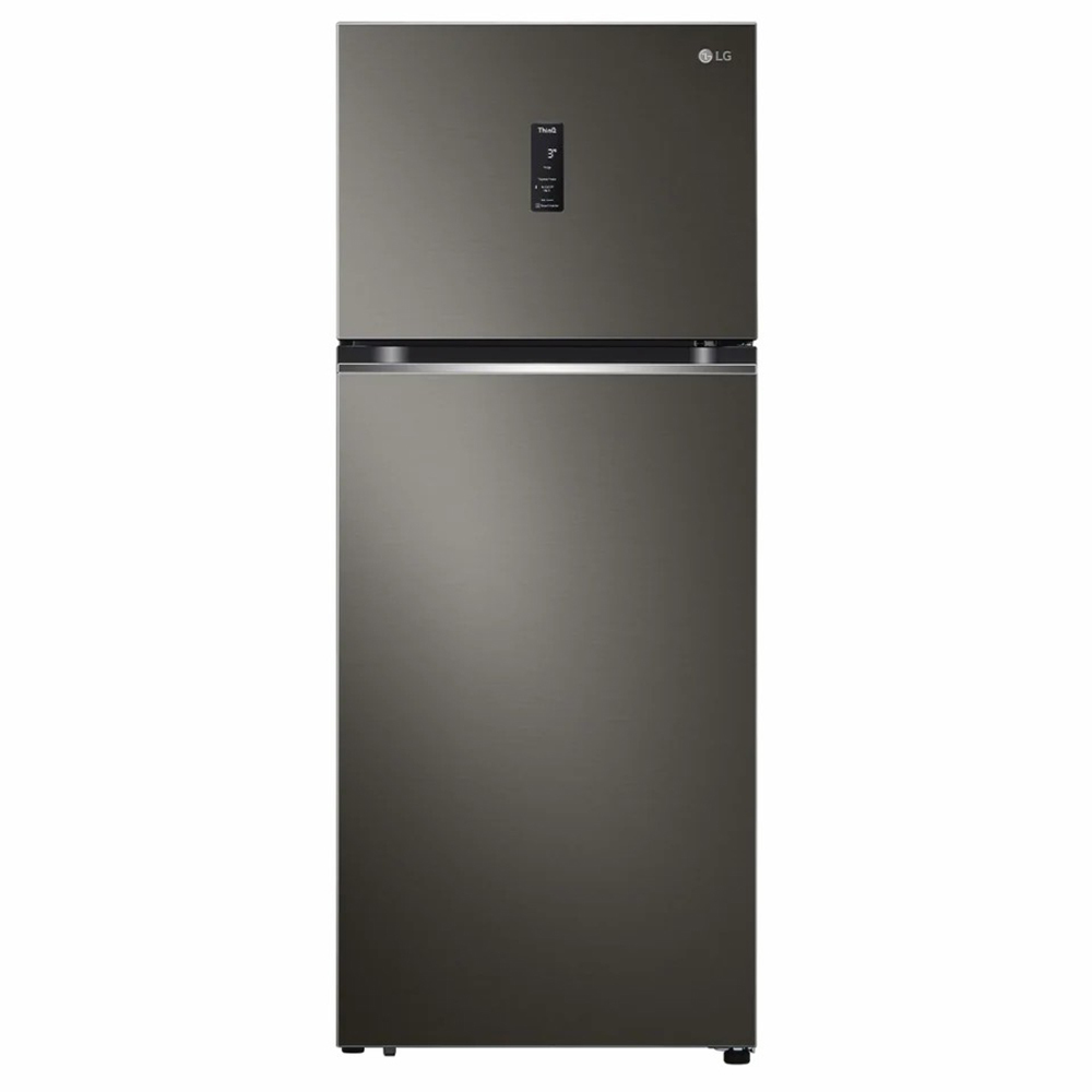 【LG 樂金】智慧變頻雙門冰箱 星夜黑 / 395L (冷藏305/冷凍90)｜GN-HL392BSN