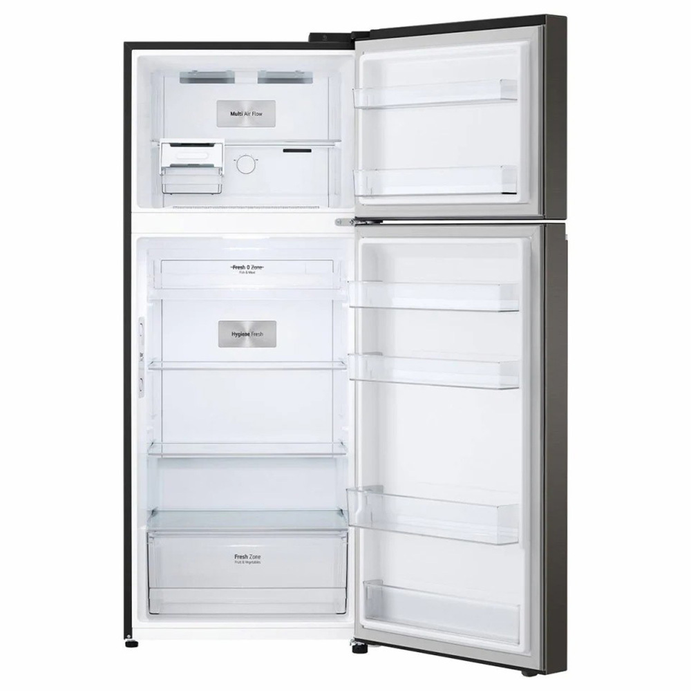 【LG 樂金】智慧變頻雙門冰箱 星夜黑 / 395L (冷藏305/冷凍90)｜GN-HL392BSN