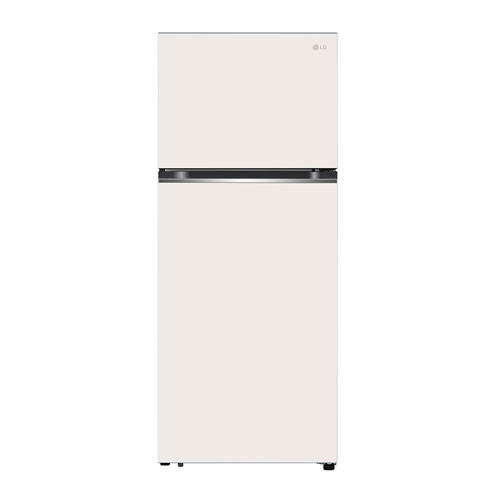 【LG 樂金】智慧變頻雙門冰箱 香草白 / 375L (冷藏285/冷凍90)｜GN-L372BEN