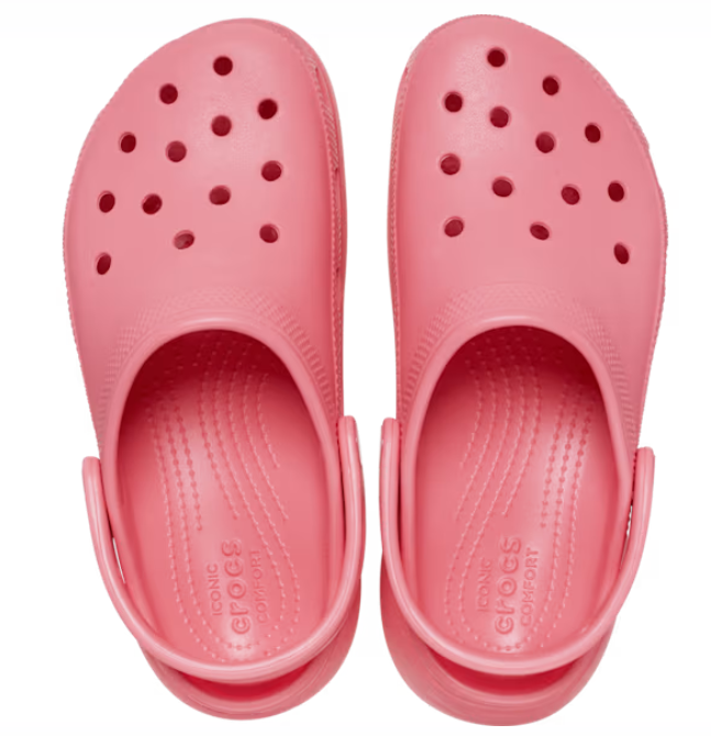 【預購】Crocs G091951 女裝厚底洞洞鞋 (珊瑚色)