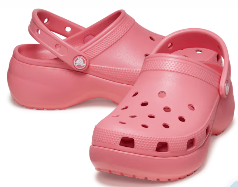 【預購】Crocs G091951 女裝厚底洞洞鞋 (珊瑚色)