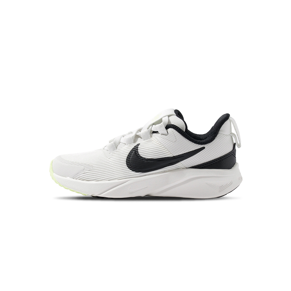 Nike Star Runner 4 NN 中童 白 緩震 透氣 運動 網布 襪套式 慢跑鞋 DX7614-102