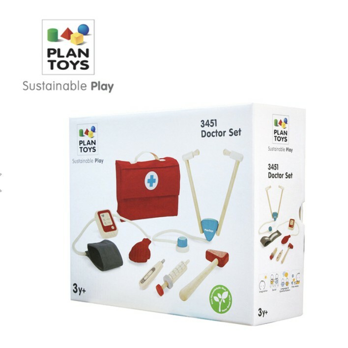 【樂森藥局】泰國 Plantoys 職業小達人－我是小醫生