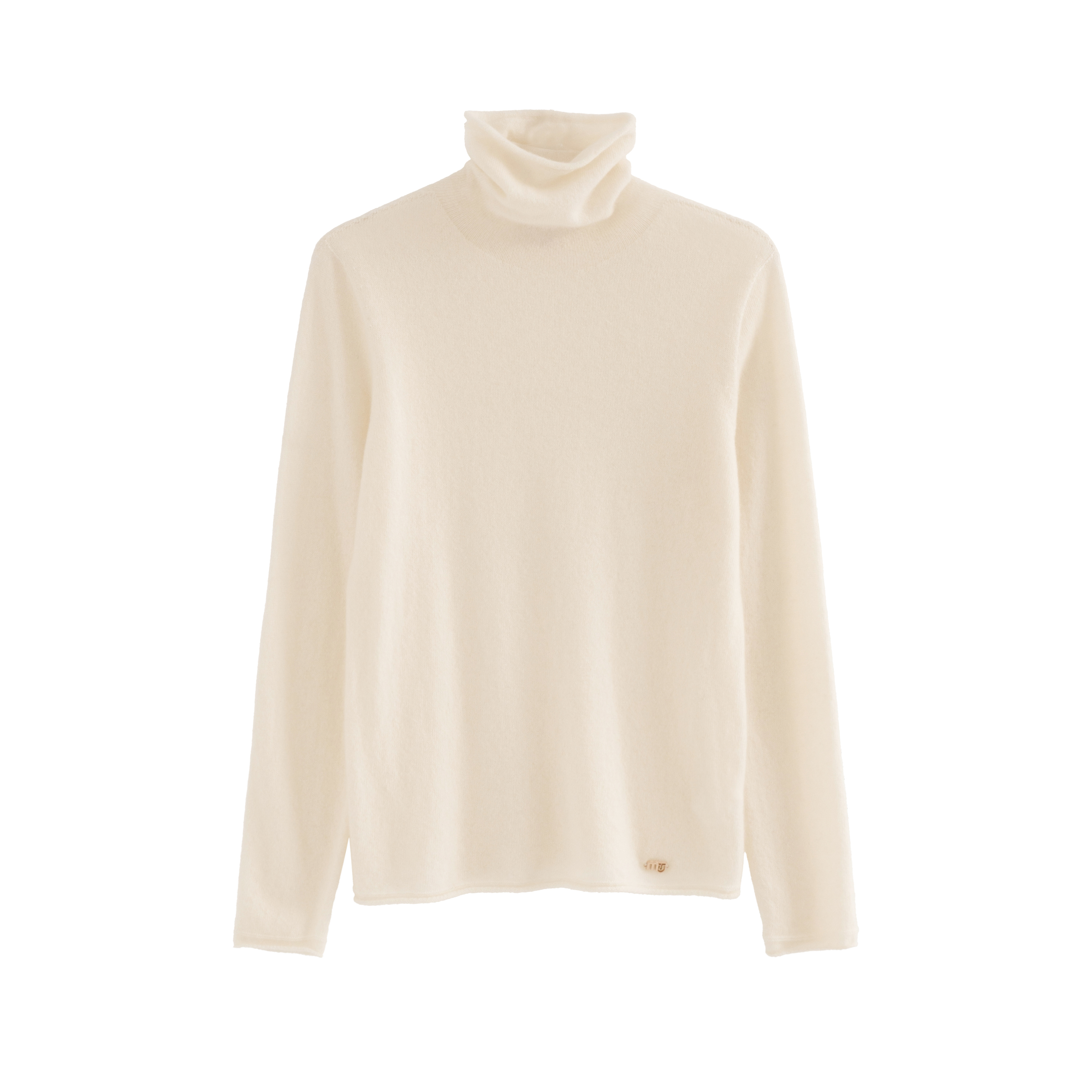 mi-tu 羊絨高領針織毛衣