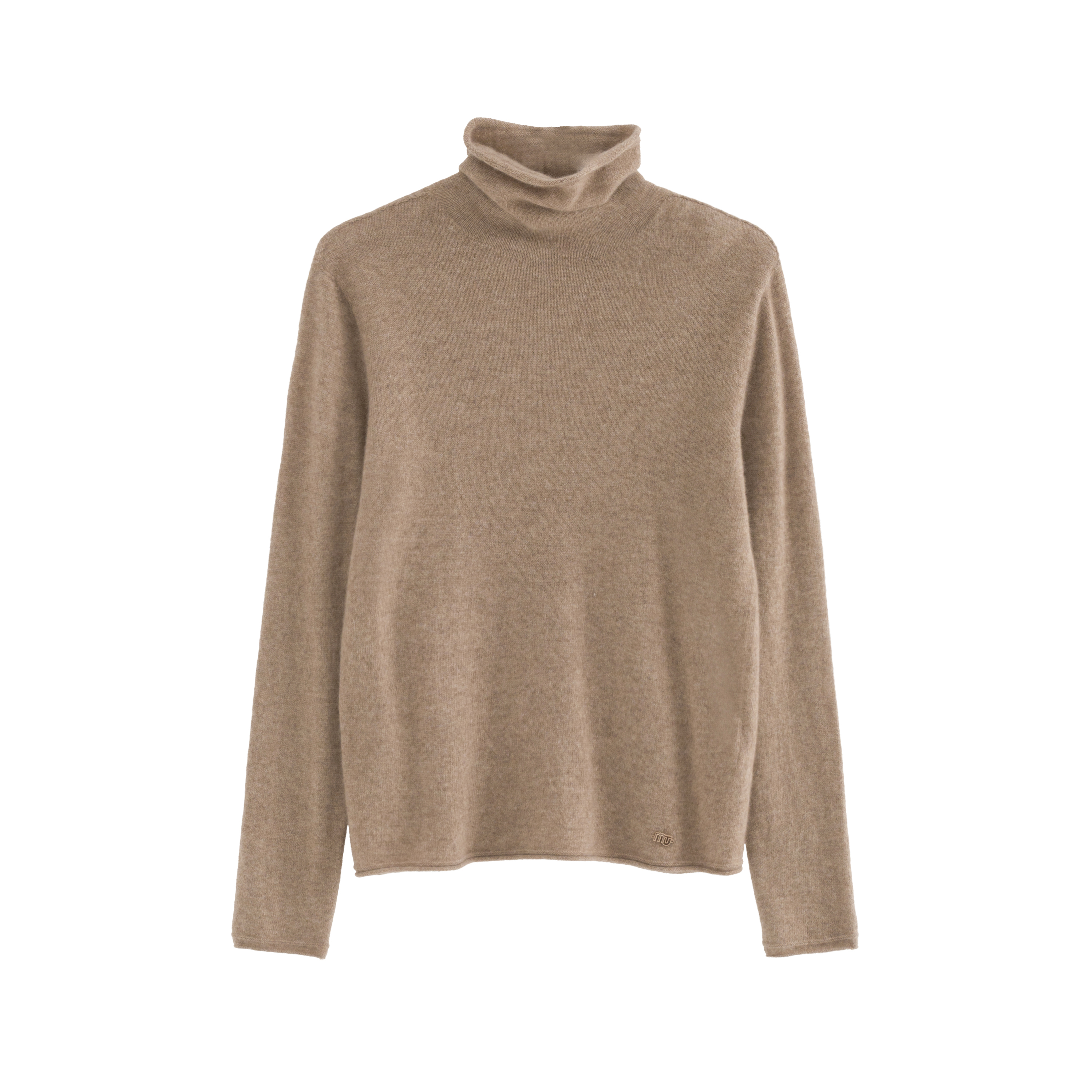 mi-tu 羊絨高領針織毛衣