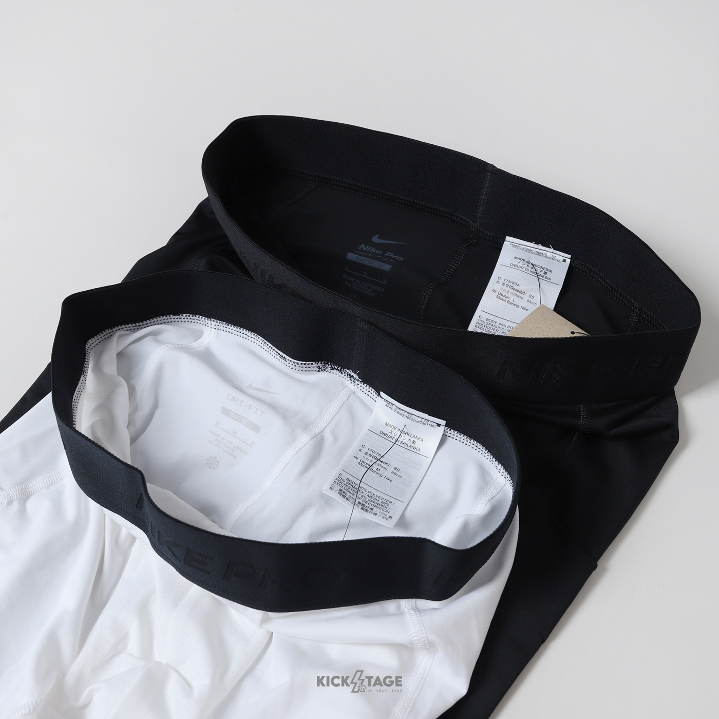 男款 NIKE PRO Dri-FIT TIGHT 白色 黑色 小勾 吸濕排汗 內搭束褲 緊身褲 籃球 訓練 九分 長褲【FB7953】