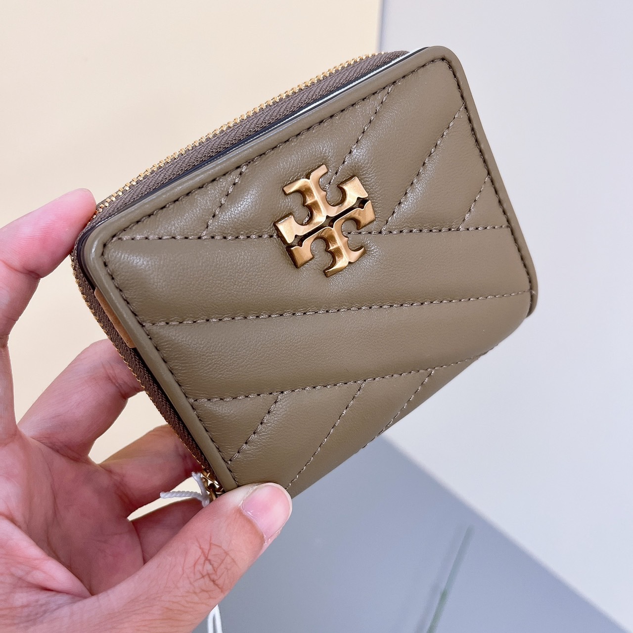 【現貨】ToryBurch Kira 短夾 真皮 零錢包 TB Tory Burch 女生皮夾 女夾