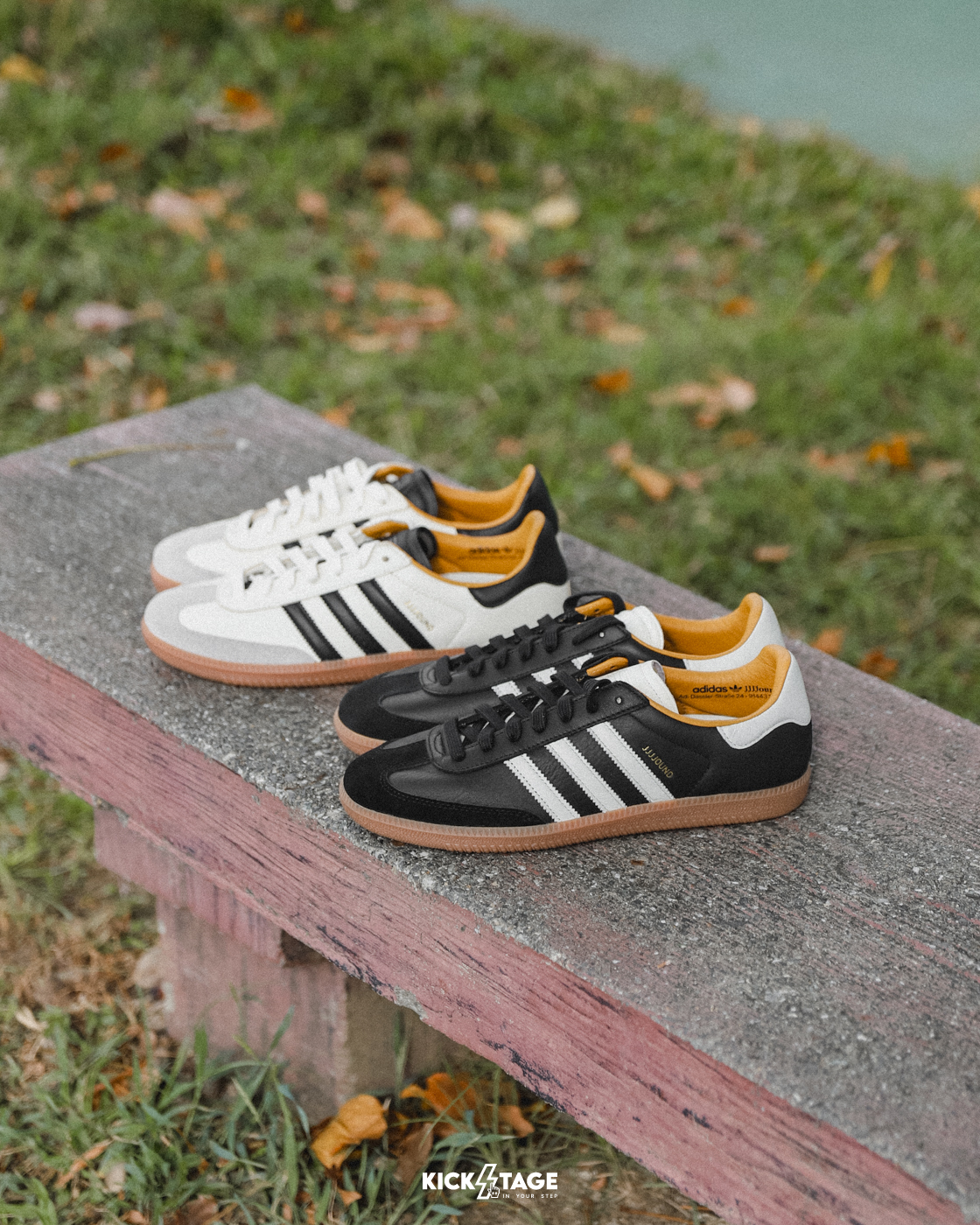 <連線代購商品>JJJJound x ADIDAS SAMBA OG 黑棕色 聯名 膠底 低筒休閒鞋【ID8707】