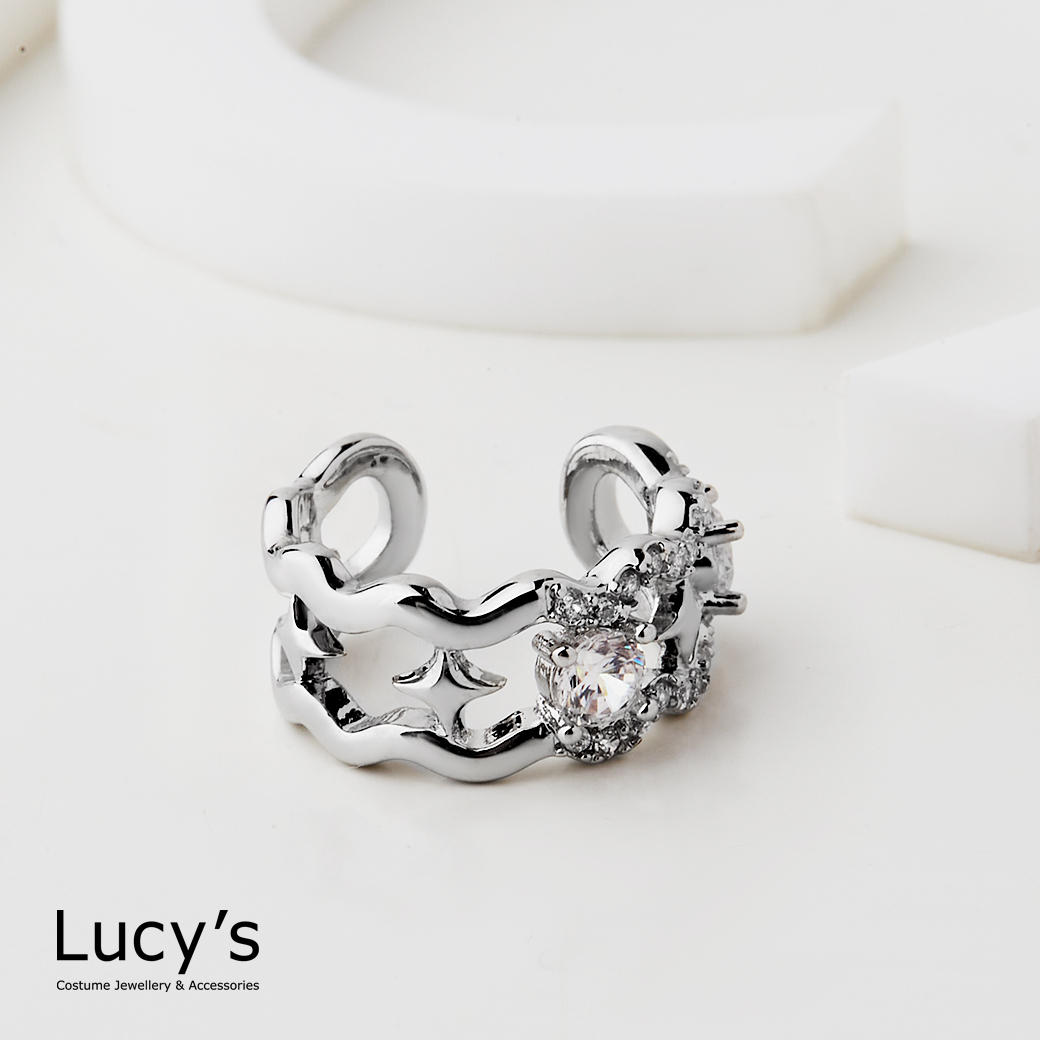 星光燦爛 耳骨夾 (三色) (116821/116822/116823)