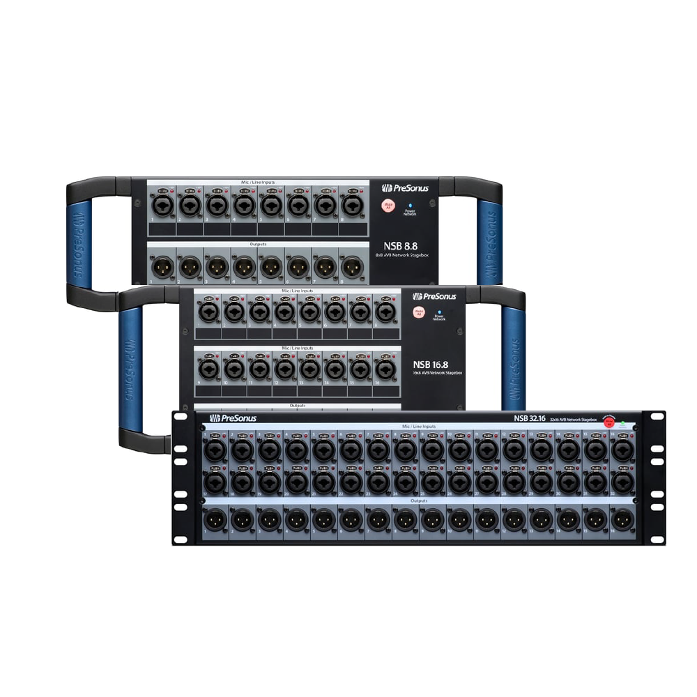 PreSonus PreSonus / NSB 系列 數位舞台混音器 (NSB8.8/NSB16.8/NSB32.16) — 三峽錄音 / 音響
