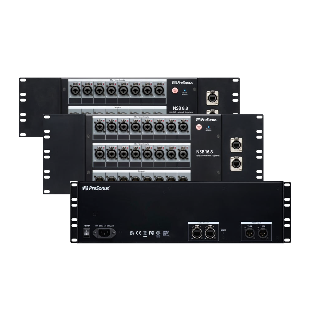 PreSonus PreSonus / NSB 系列 數位舞台混音器 (NSB8.8/NSB16.8/NSB32.16) 第 2 張圖片｜三峽錄音 / 音響