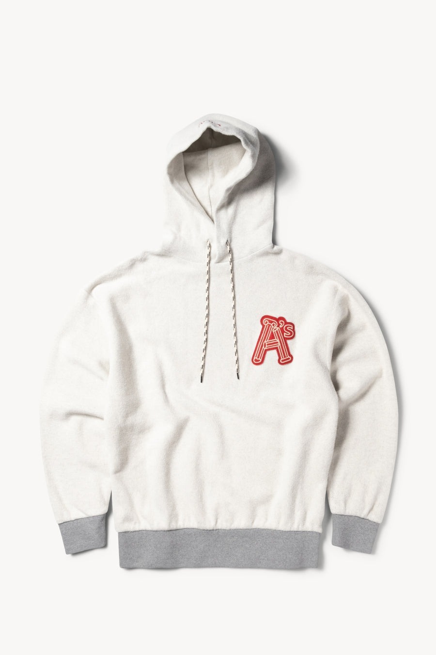 Aries | Reverse Column A Hoodie "Grey Marl"