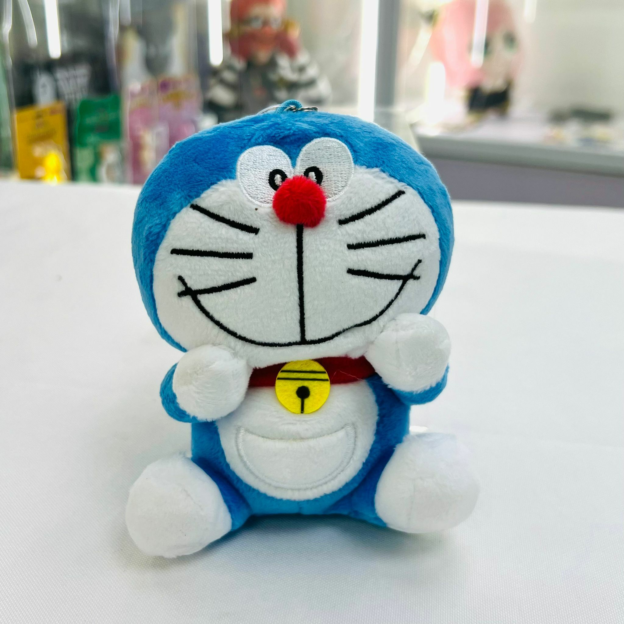 Doraemon Grinning Plush Keyring Mascot