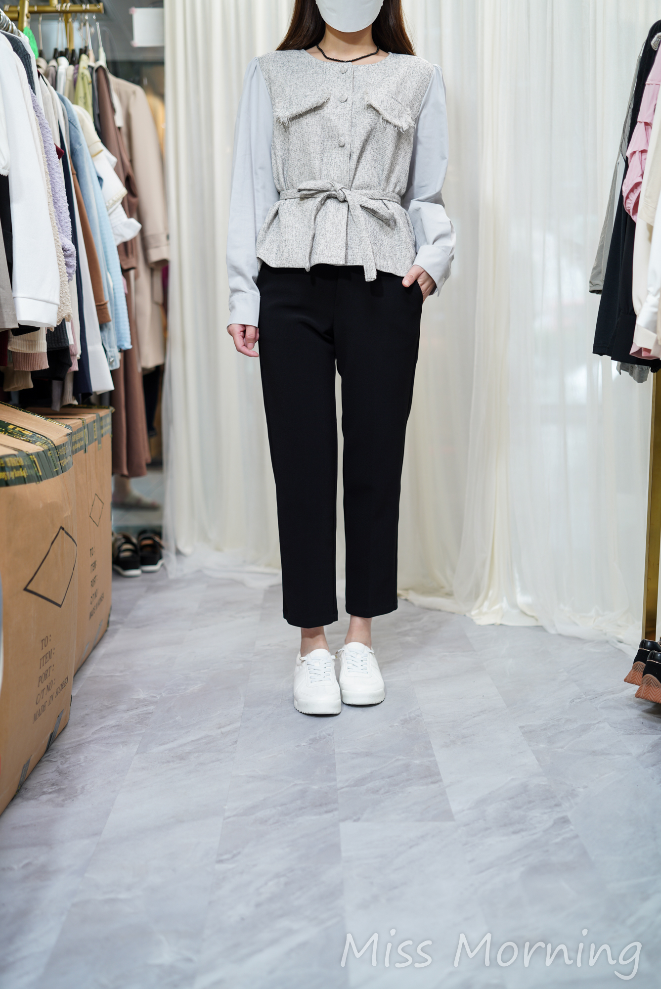 小香風大體上衣/外套兩穿(14149)