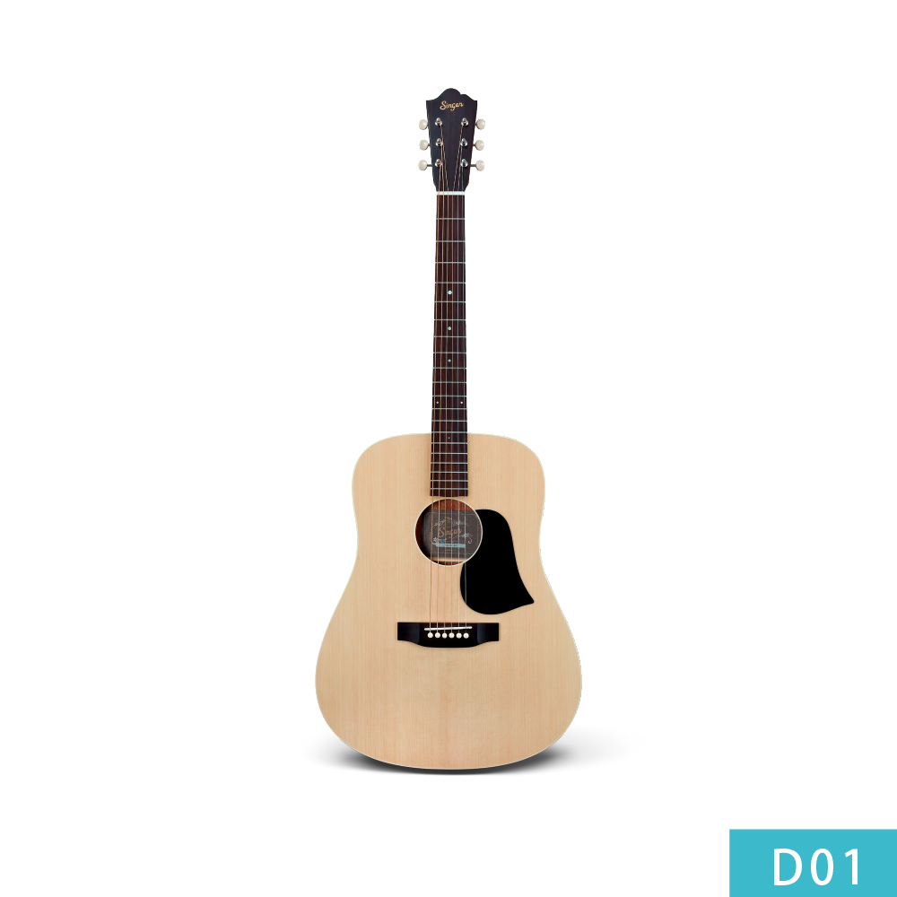 Singer Singer / 41吋面單民謠木吉他 (D01/D01-BLK) 第 4 張圖片｜三峽吉他 / Bass