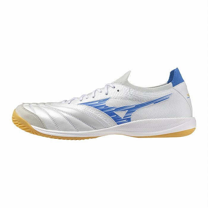 MIZUNO MORELIA NEO SALA β IN 24FW 室內/街場足球鞋 白金藍色