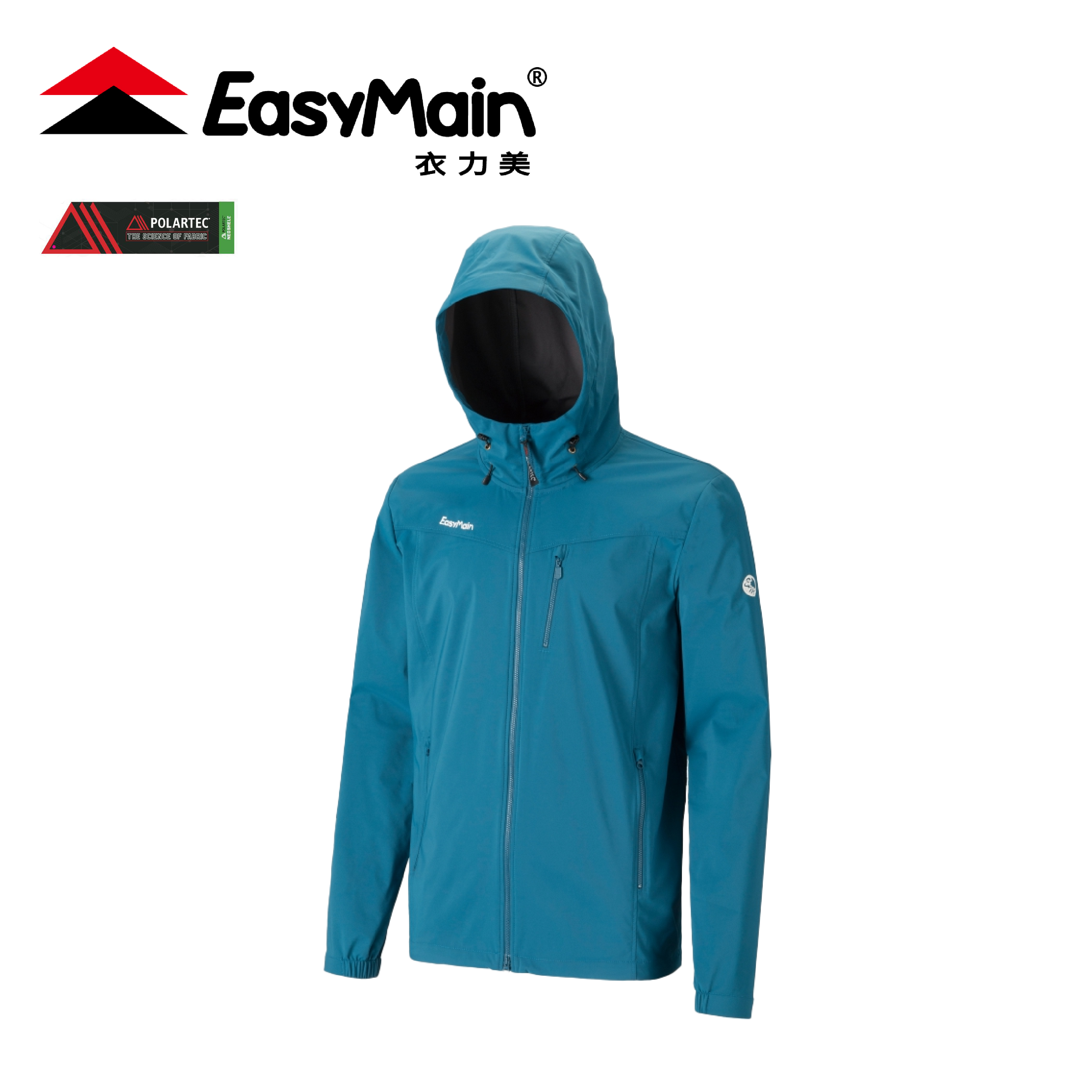 EasyMain 衣力美 超輕防風防水外套附口罩 男款 (2色) 05EMC21091