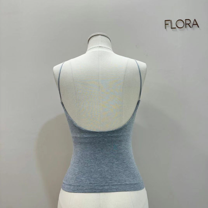 T8FL18 莫代爾吊帶背心*長款