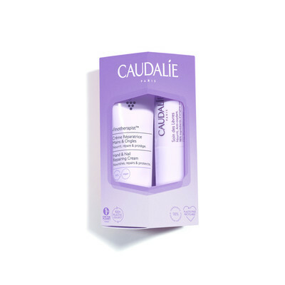 CAUDALIE 歐緹麗葡萄籽滋養護唇 + 護甲手霜套裝