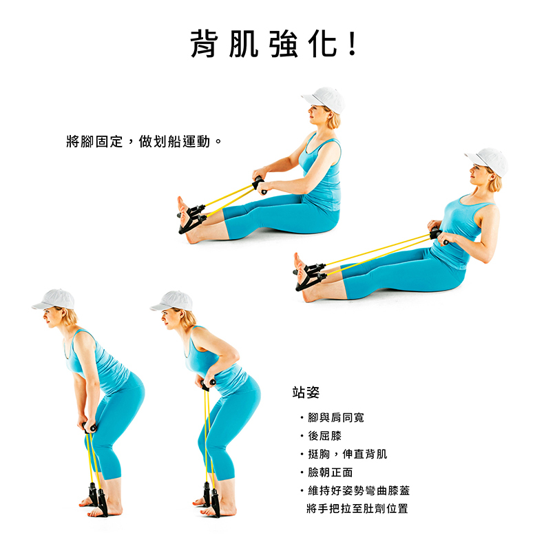 erugam|腳拉繩2.0|腳踏拉力繩|基礎綠 強力黑|居家健身器材|運動器材