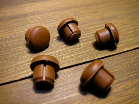 日本進口 渡邊商店 #271-19W #19 茶 平台鋼琴 鍵膠墊 (單顆) GP拍子木用 YAMAHA