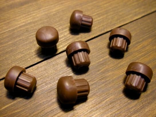 日本進口 渡邊商店 #271-17W #17 茶 鍵膠墊 (單顆) GP拍子木用 KAWAI