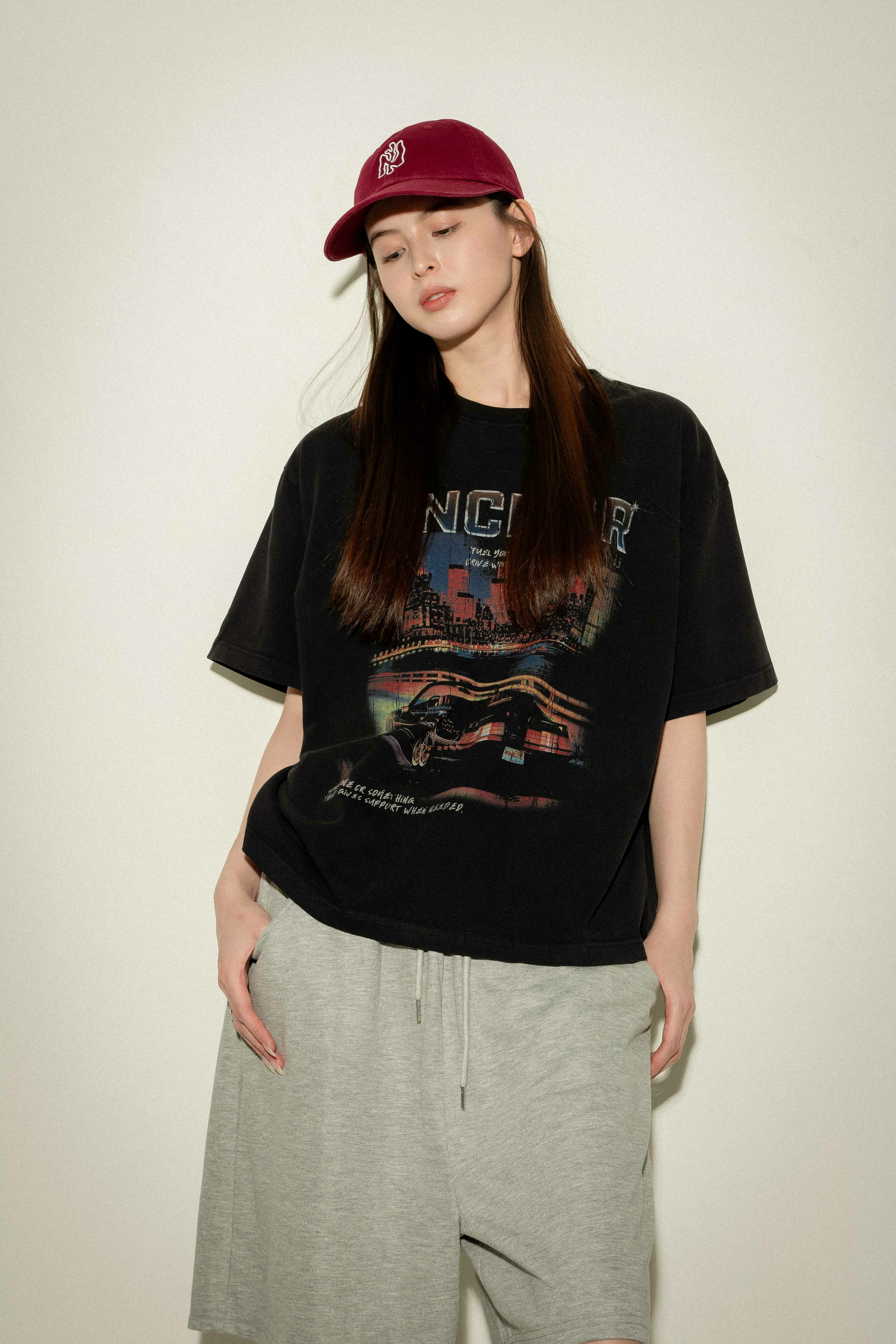 ACR A-16 紙醉金迷 黑金 敞篷 Vintage 短T 短袖