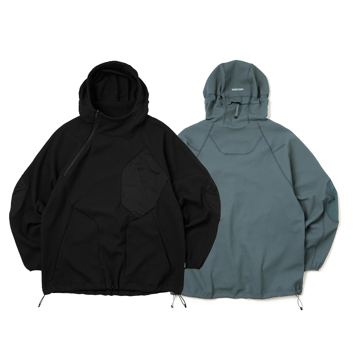 【車庫服飾】WISDOM WAFFLE L/S HOODIE