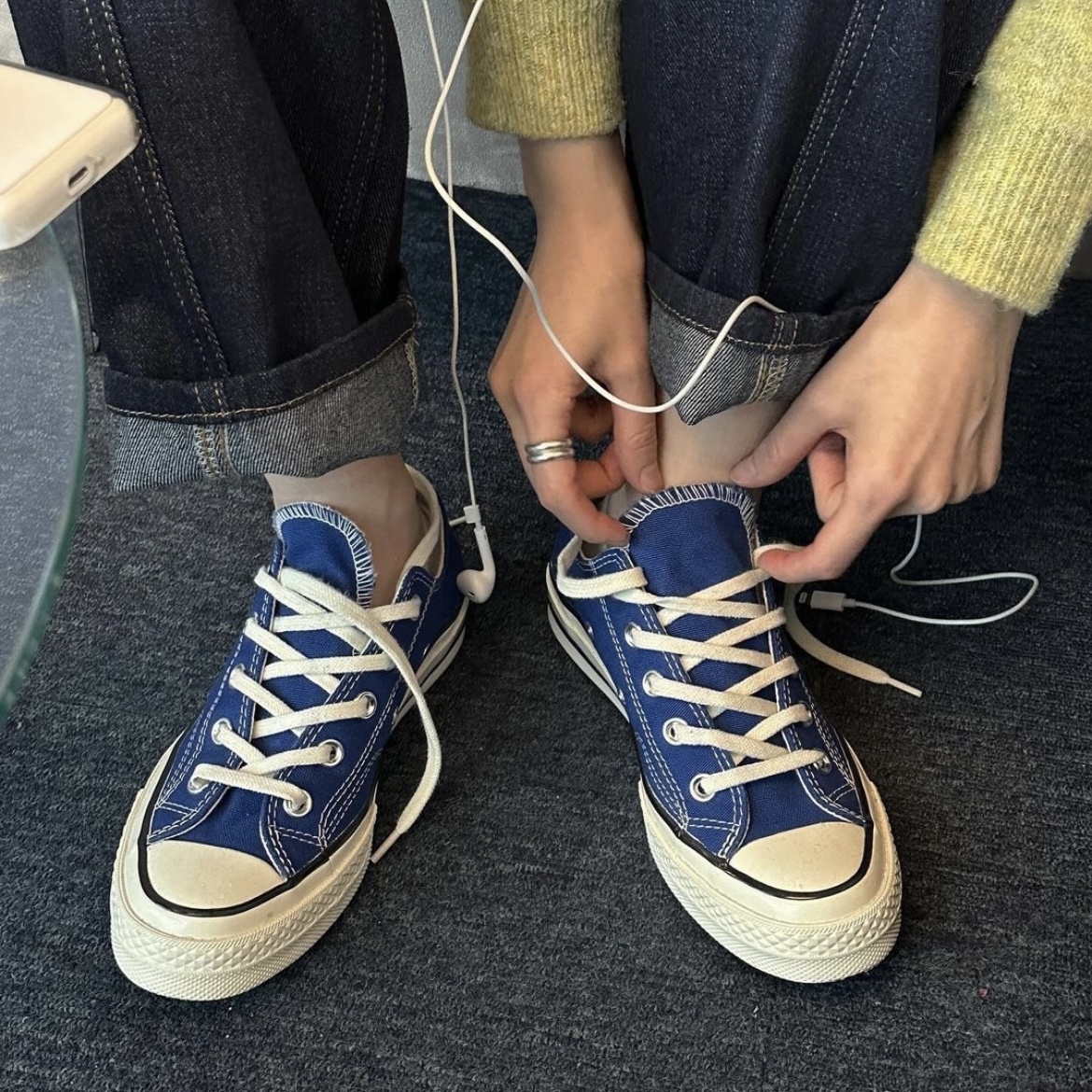 【現貨】Converse Chuck Taylor All Star 1970 Low 帆布鞋 低筒 寶藍